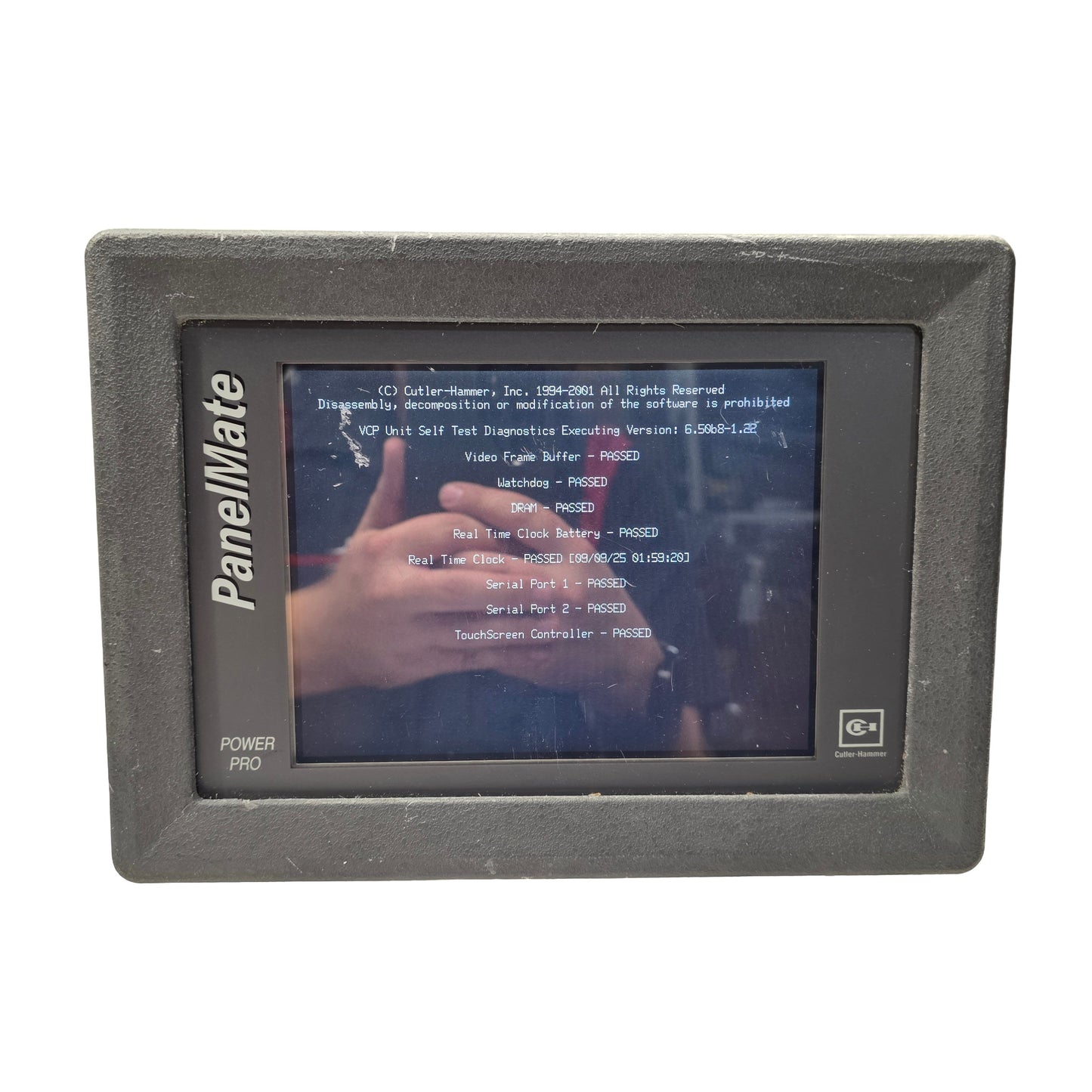 Used Cutler Hammer 1775T-PMPP-1700 PanelMate Power Pro Touchscreen HMI *Scratches*