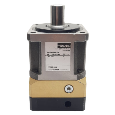 New Parker PX60-005-S2 Planetary Gearbox 5:1, 37Nm, 16mm Shaft, 60mm Mount