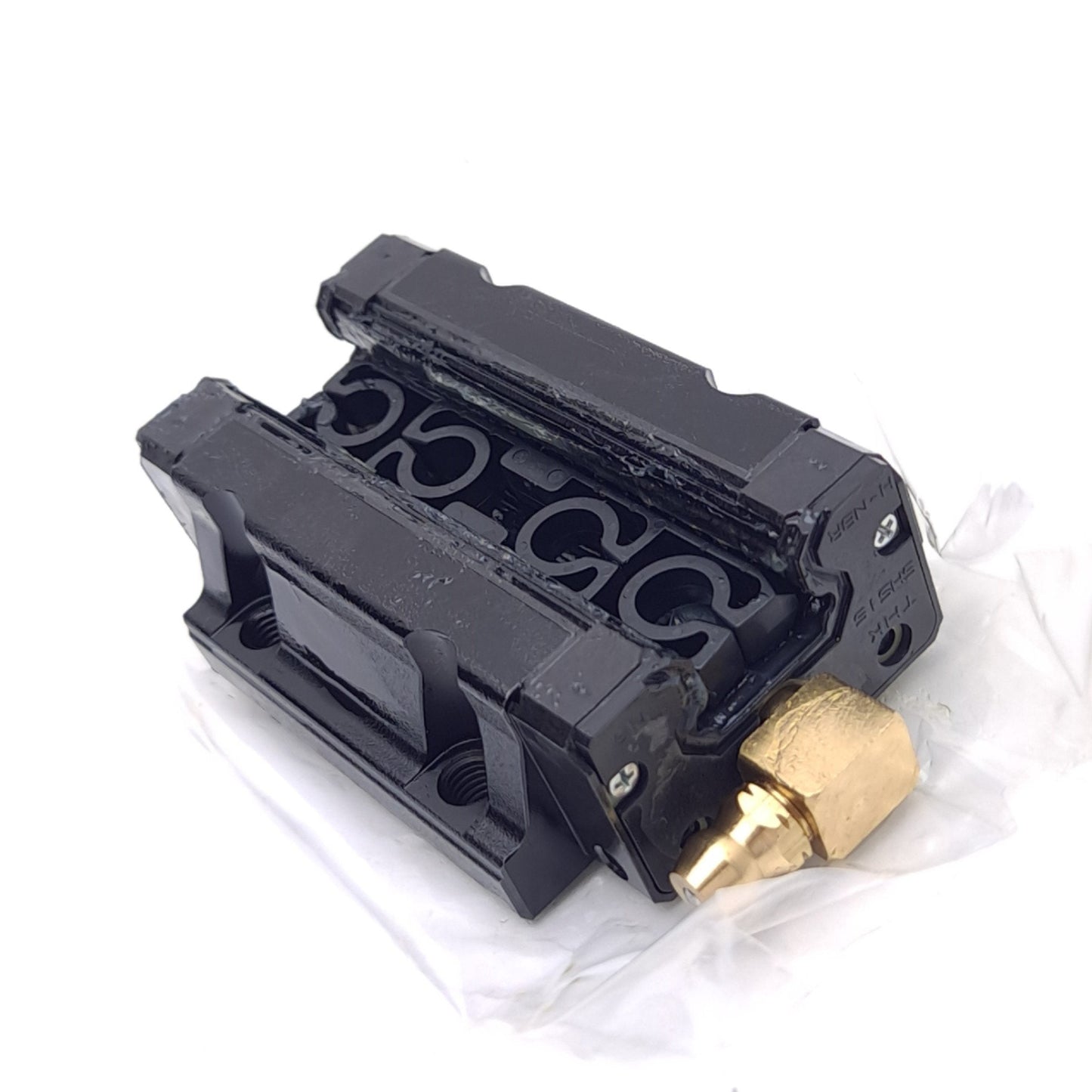 New THK SHS15C1SSFME Linear Guide Block for 15mm Rail, 60mm Length, M5, 24200N