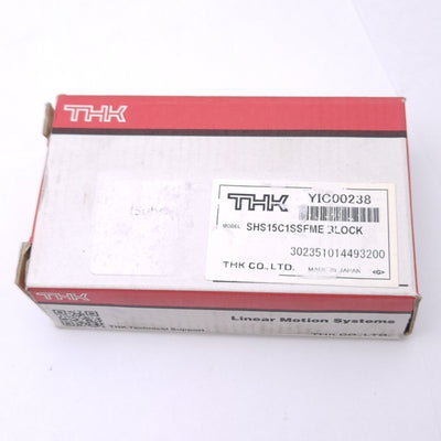 New THK SHS15C1SSFME Linear Guide Block for 15mm Rail, 60mm Length, M5, 24200N