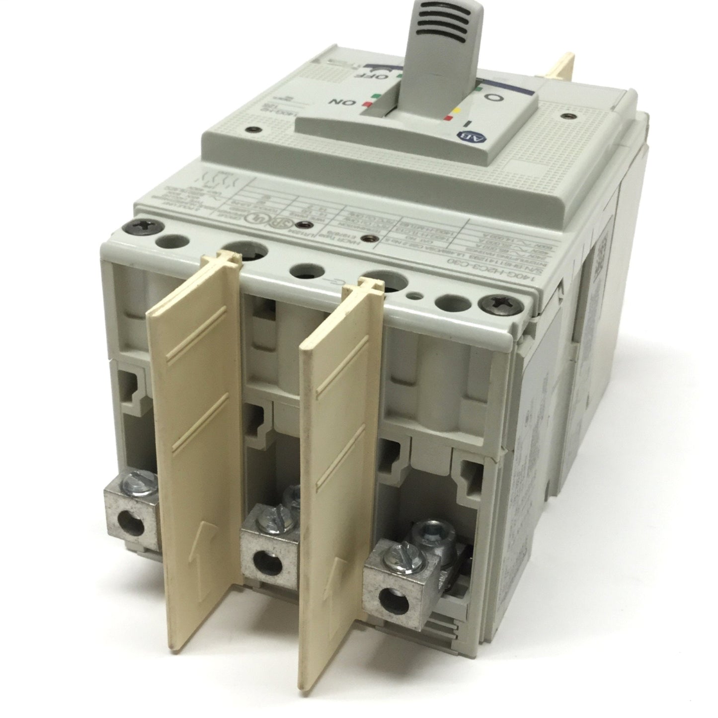 Used Allen Bradley 140G-H2C3-C30 Circuit Breaker 3-Pole, 30A 600VAC/500VDC, H-Frame