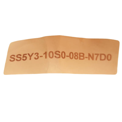 New SMC SS5Y3-10S0-08B-N7D0, Manifold, 8 Stations, N7 ø1/4" One Touch Fitting