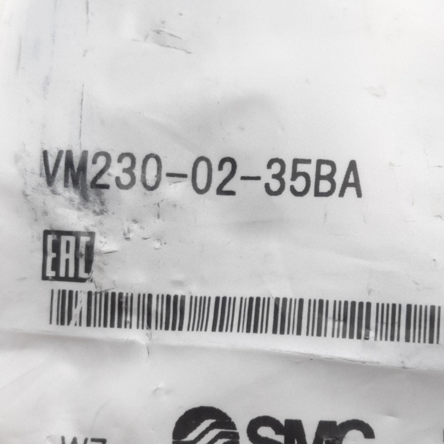 New SMC VM230-02-35BA Mechanical Valve, 3-Port 3-Position, 0-1.0MPa, 1/4in Rc Ports