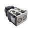 New SMC VM230-02-35BA Mechanical Valve, 3-Port 3-Position, 0-1.0MPa, 1/4in Rc Ports