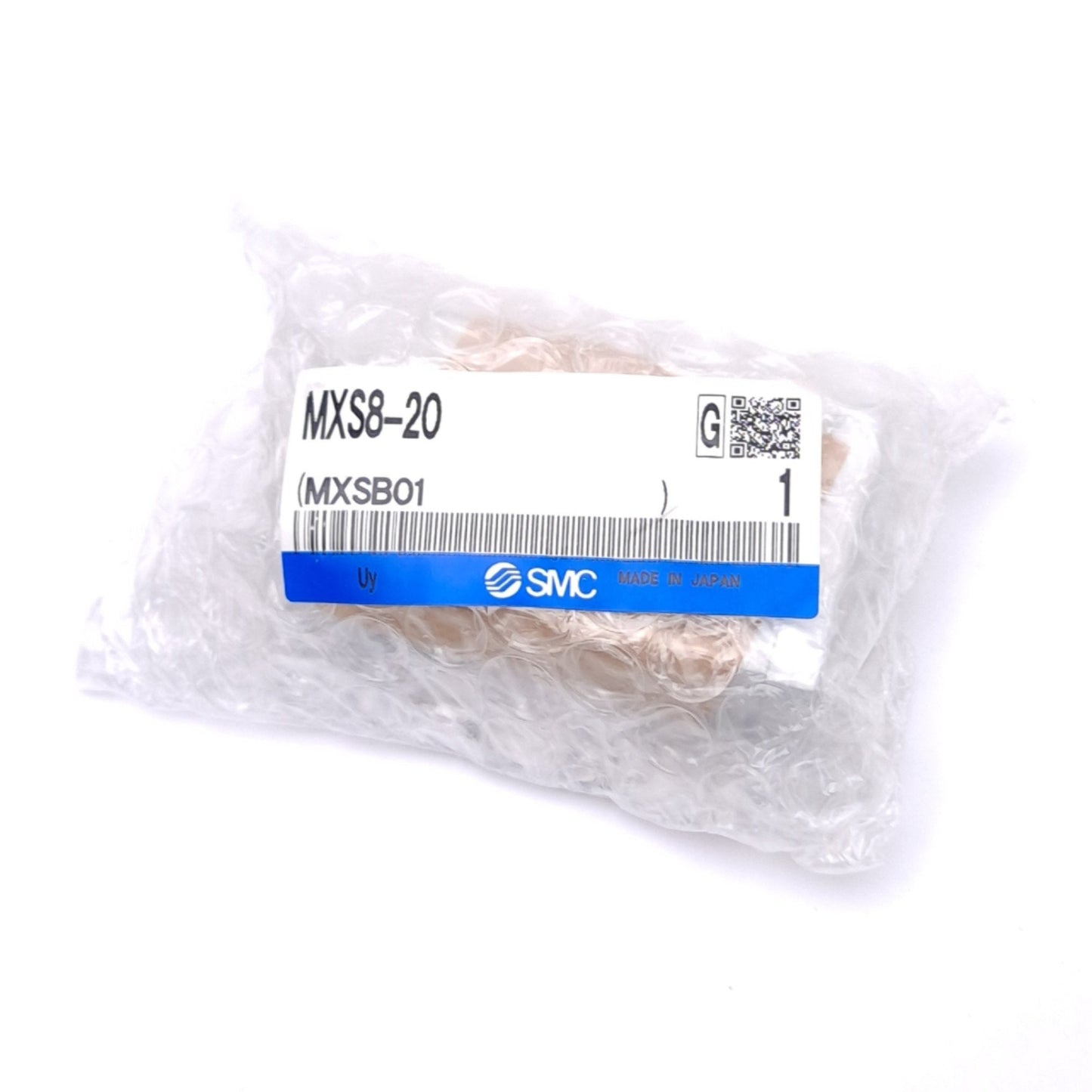 New SMC MXS8-20 Pneumatic Slide Table, ø8mm Bore, 20mm Stroke, M5x0.8, 0.7 MPa