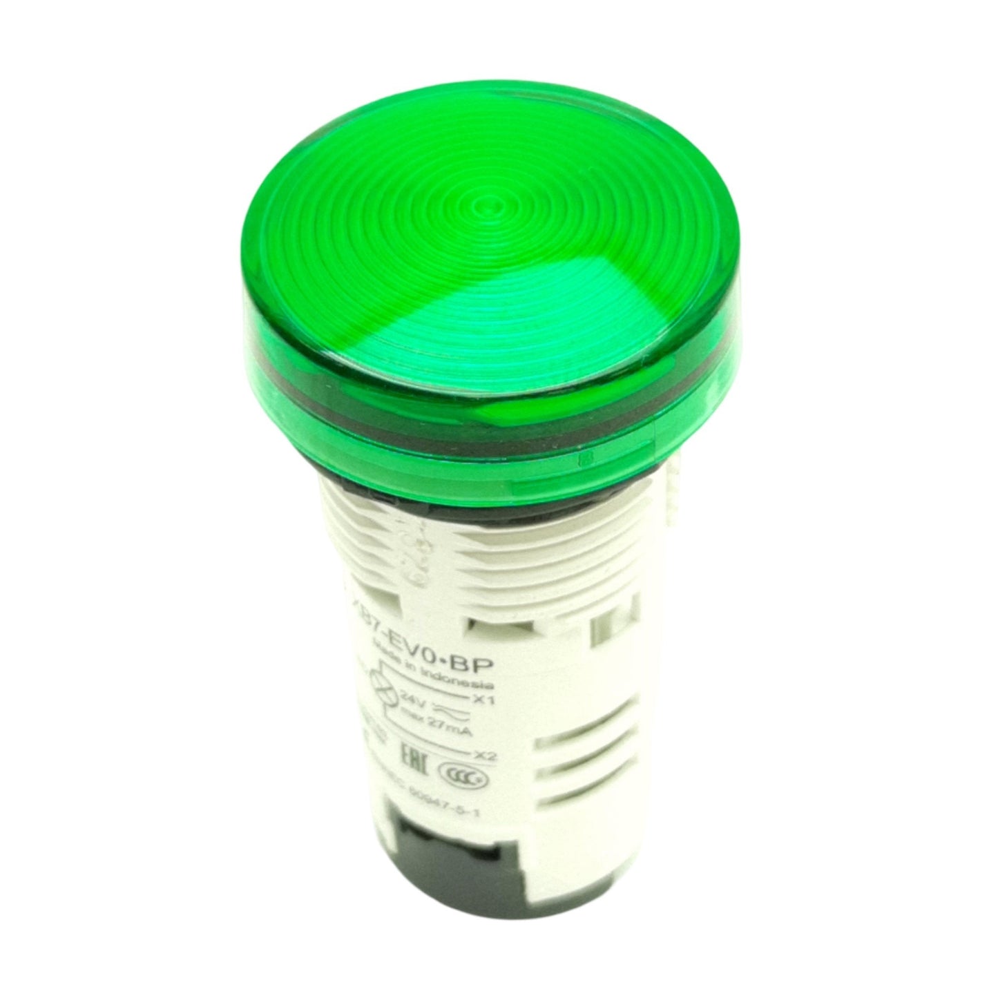 New Schneider Electric, XB7-EV0-BP Monolithic Pilot Light, 22mm, Green, 24VAC/DC