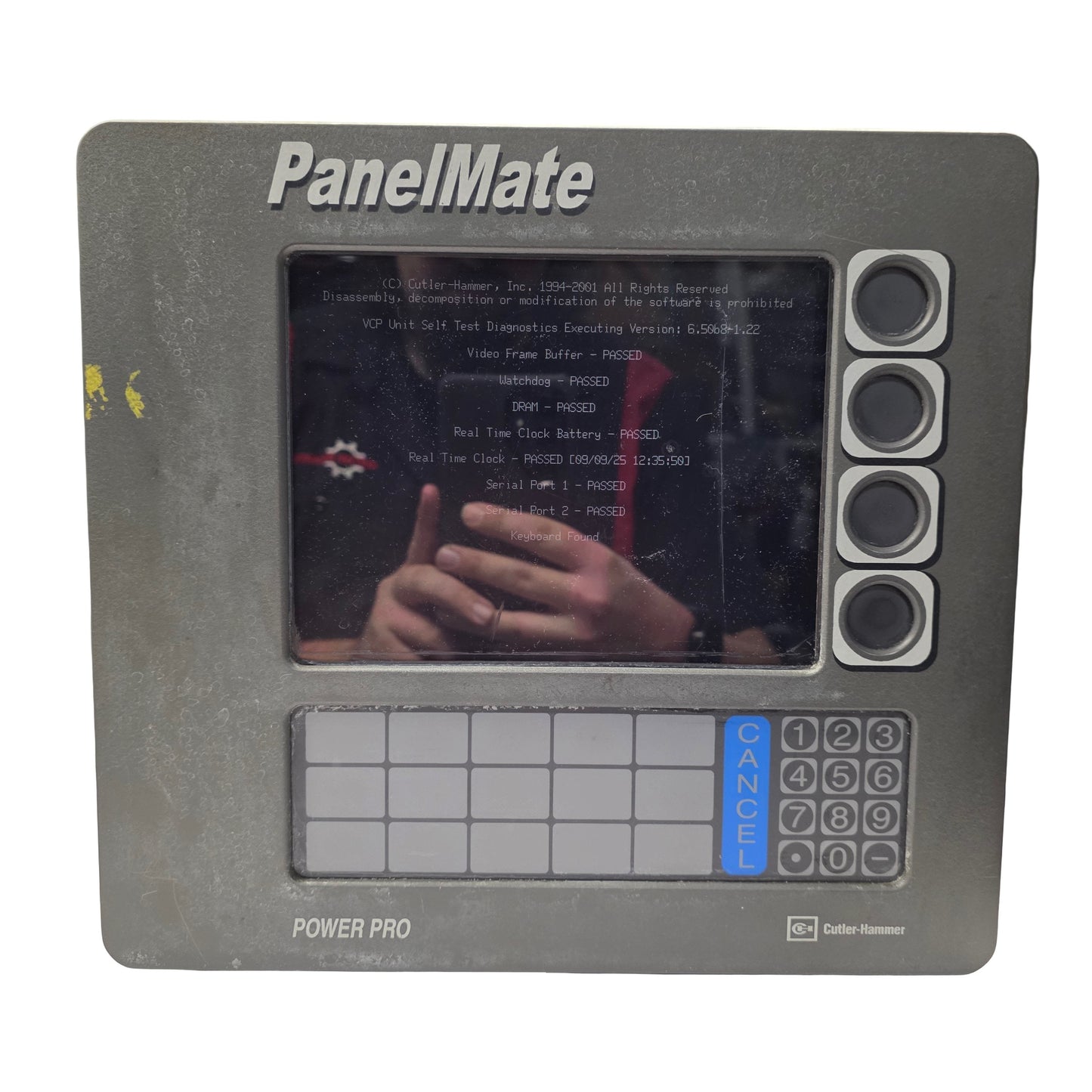 Used Cutler Hammer 1785K-PMPP-1700 PanelMate Power Pro Touchpanel HMI 8.4in 24VDC
