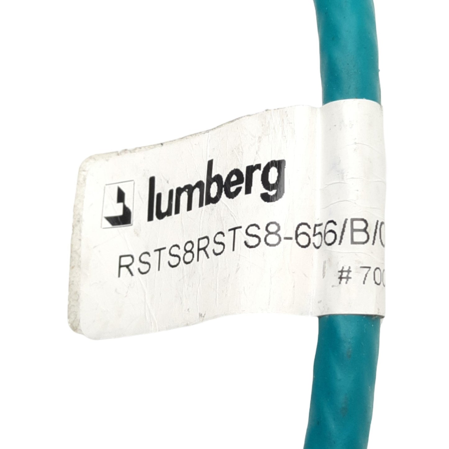 Used Lumberg Automation RSTS8RSTS8-656/B/0.3M Connection Cable M12 8-Pin M to M, 0.3m