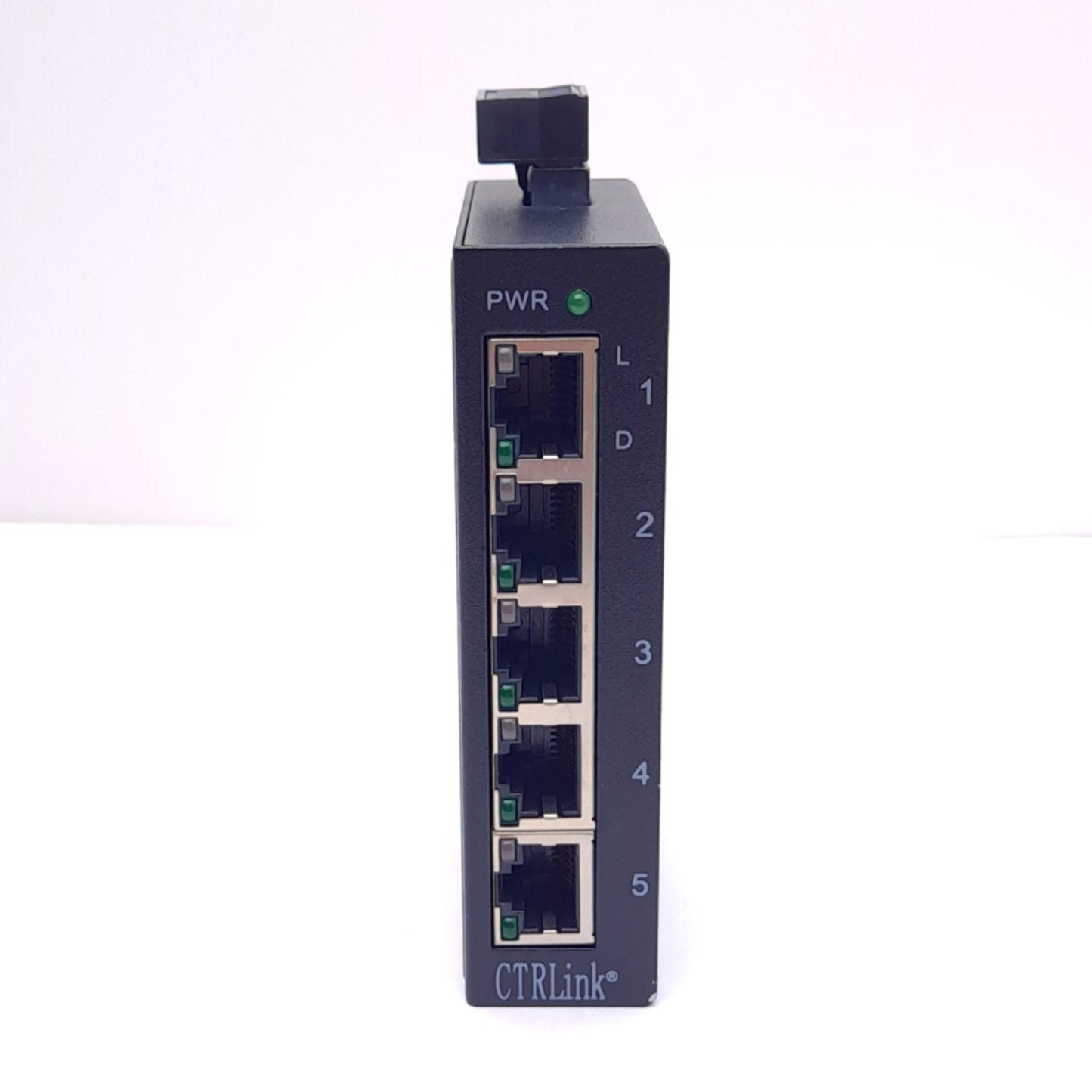 New Contemporary Controls EISK5-100T Ethernet Switch, 5xRJ45, 24VAC/DC, 100Mbps, DIN