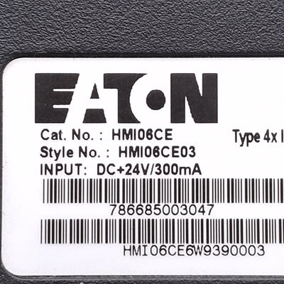 Used Eaton HMI06CE Touchscreen HMi Operator Interface, 5.7in 320x240 Display, 24VDC