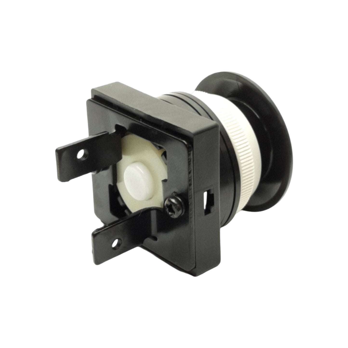 New Lot of 3 SMC VM-30CB Mechanical Valve Push Button, 30mm, Black Color