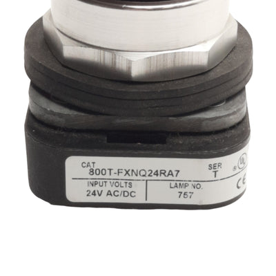 New Allen Bradley 800T-FXN Pushbutton Operator, 30.5mm, Red, 2-Pos Momentary