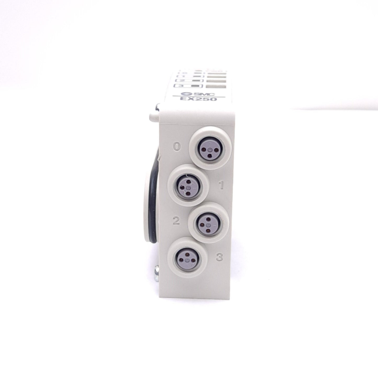 Used SMC EX250-IE3 SI Input Module, 4-Point M8 3-Pin, PNP/NPN Switch, 24VDC, DIN