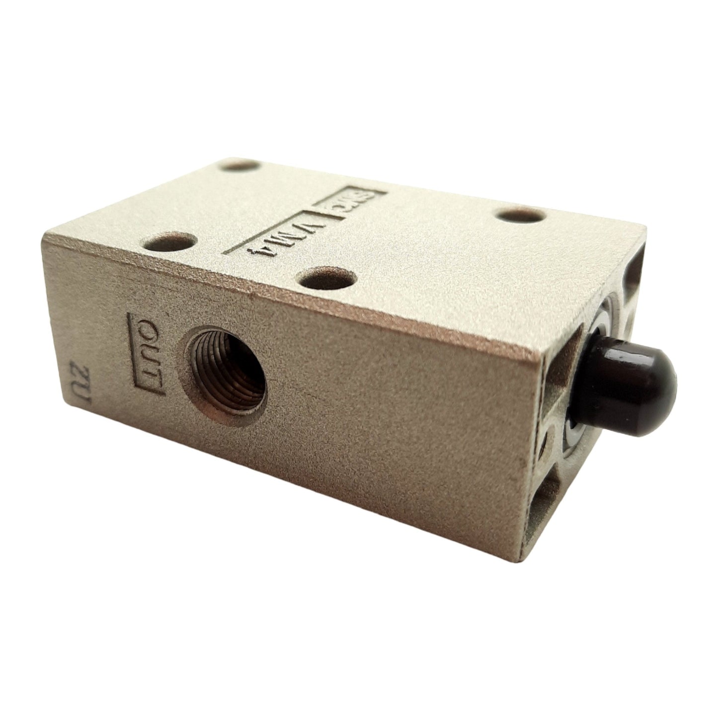 New Lot of 2 SMC VM430-01-00 Mechanical Valve, 3 Port, 1.0MPa, Rc 1/8"