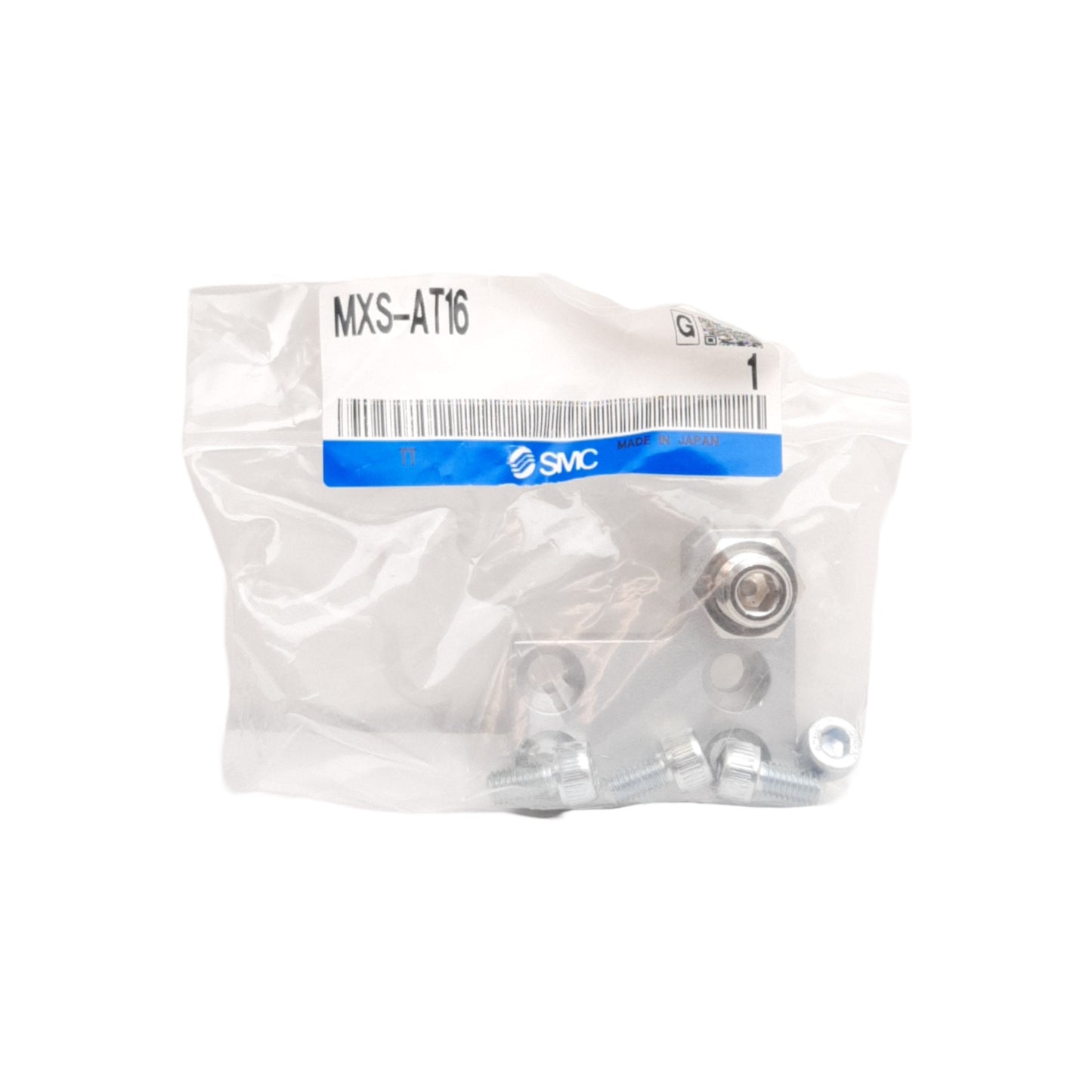 New SMC MXS-AT16 Stroke Adjuster, ø16mm Bore, 5mm Range, M5 x 10, for Series MXS