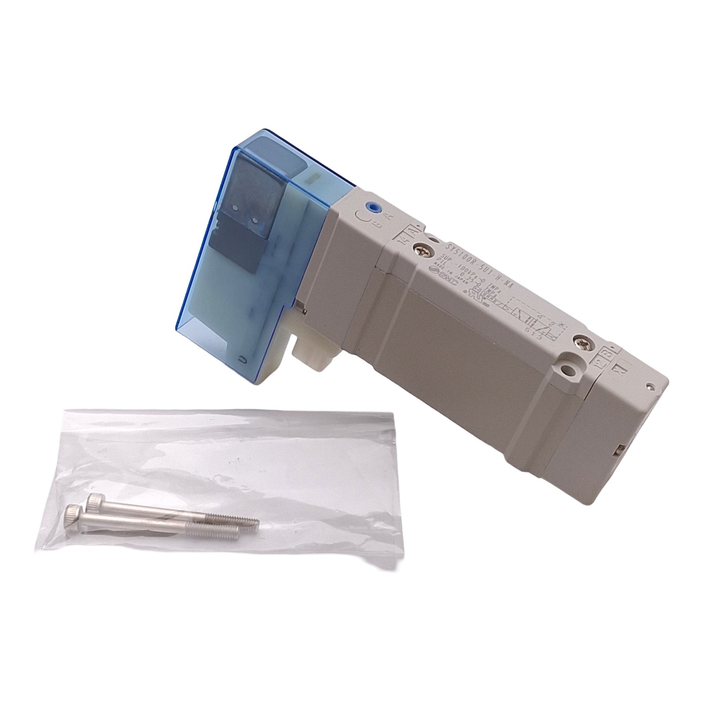 New SMC SY5100R-5U1-H-NA Solenoid Valve 2-Position Single, 0.25-0.7MPa, 24VDC Coil