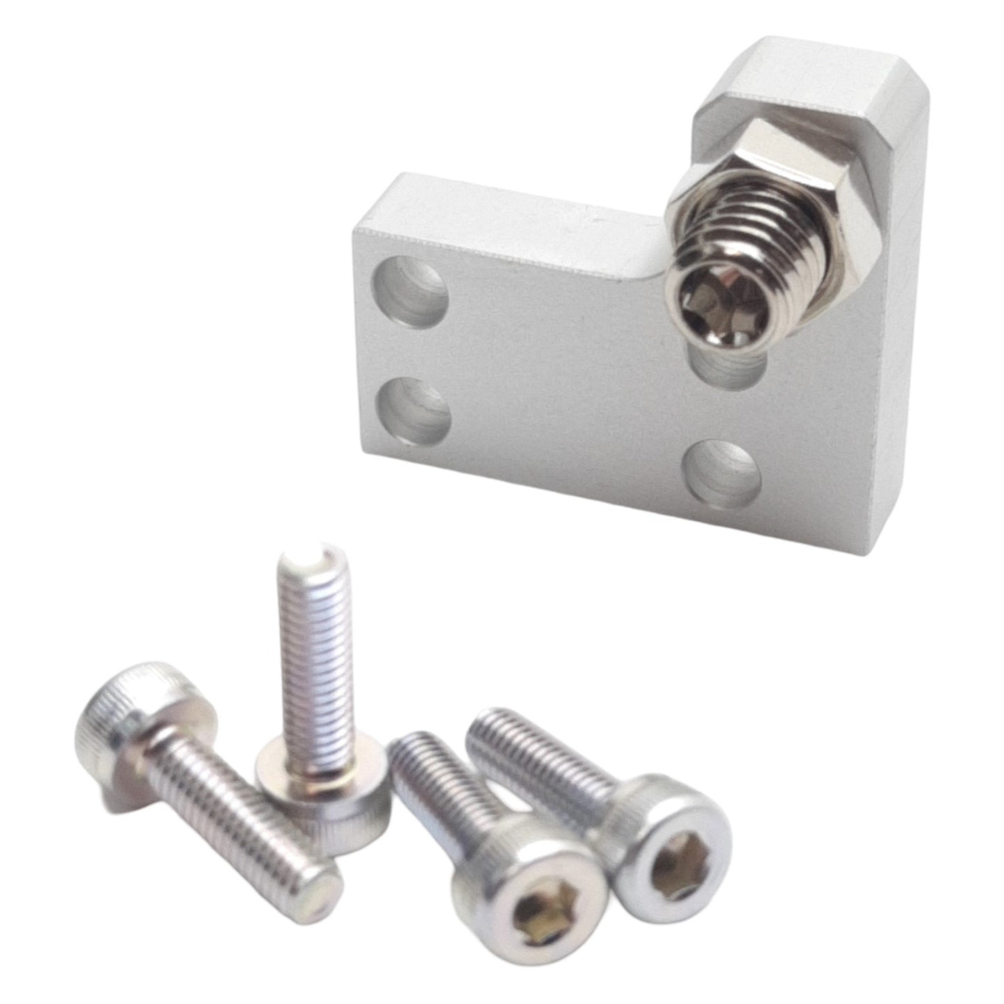 New SMC MXS-AT8 Stroke Adjuster ø8mm Bore, 5mm Stroke, M3 x 10 Ports, for Series MXS