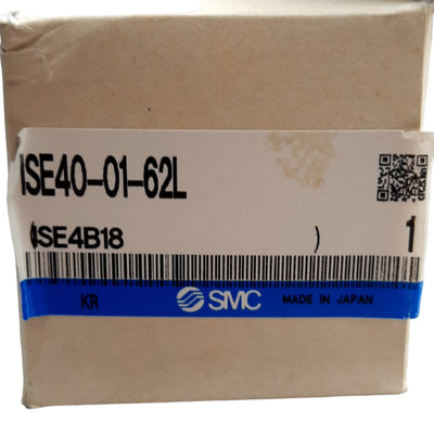 New SMC ISE40-01-62L Digital Pressure Switch, 1.0MPa, 24VDC, PNP 1/8" NPT
