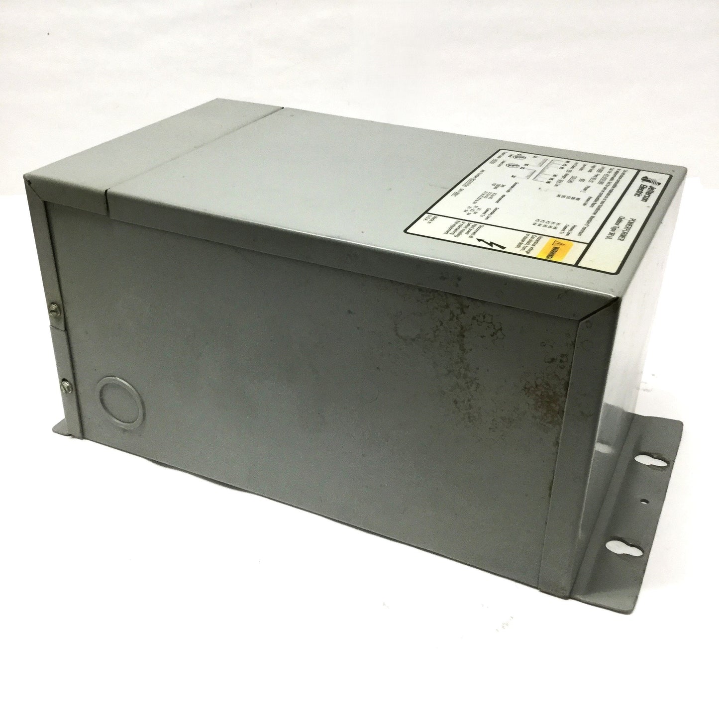 Used Jefferson 411-0107-000 Powerformer Transformer 3kVA 600V High, 120/240V Low
