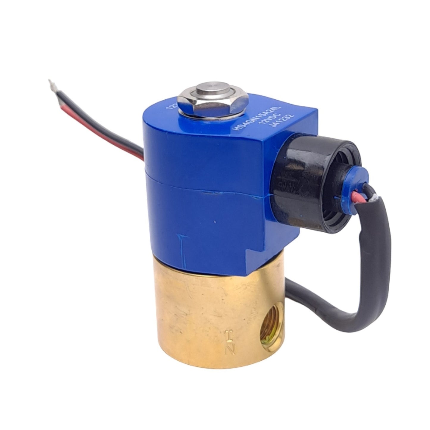 New – Open box GC Valves S301GF15V8BC7L Solenoid Valve, 12VDC, 1/4NPT, 2-Way Direct, NC, 240psi