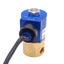 New – Open box GC Valves S301GF15V8BC7L Solenoid Valve, 12VDC, 1/4NPT, 2-Way Direct, NC, 240psi