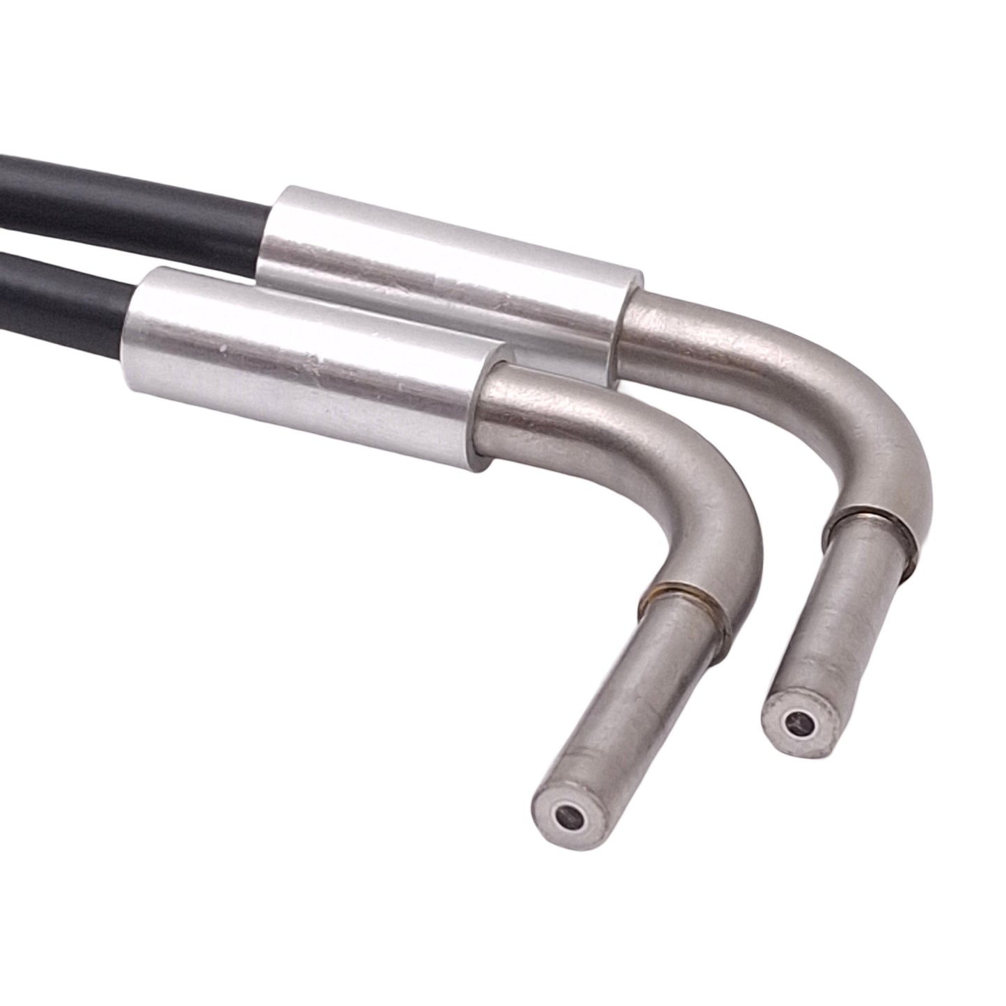 Used Lesco OLB1090 UV Light Guide, Dual Right Angle, ø2mm ID x ø5mm OD, D-Style, 1.5m