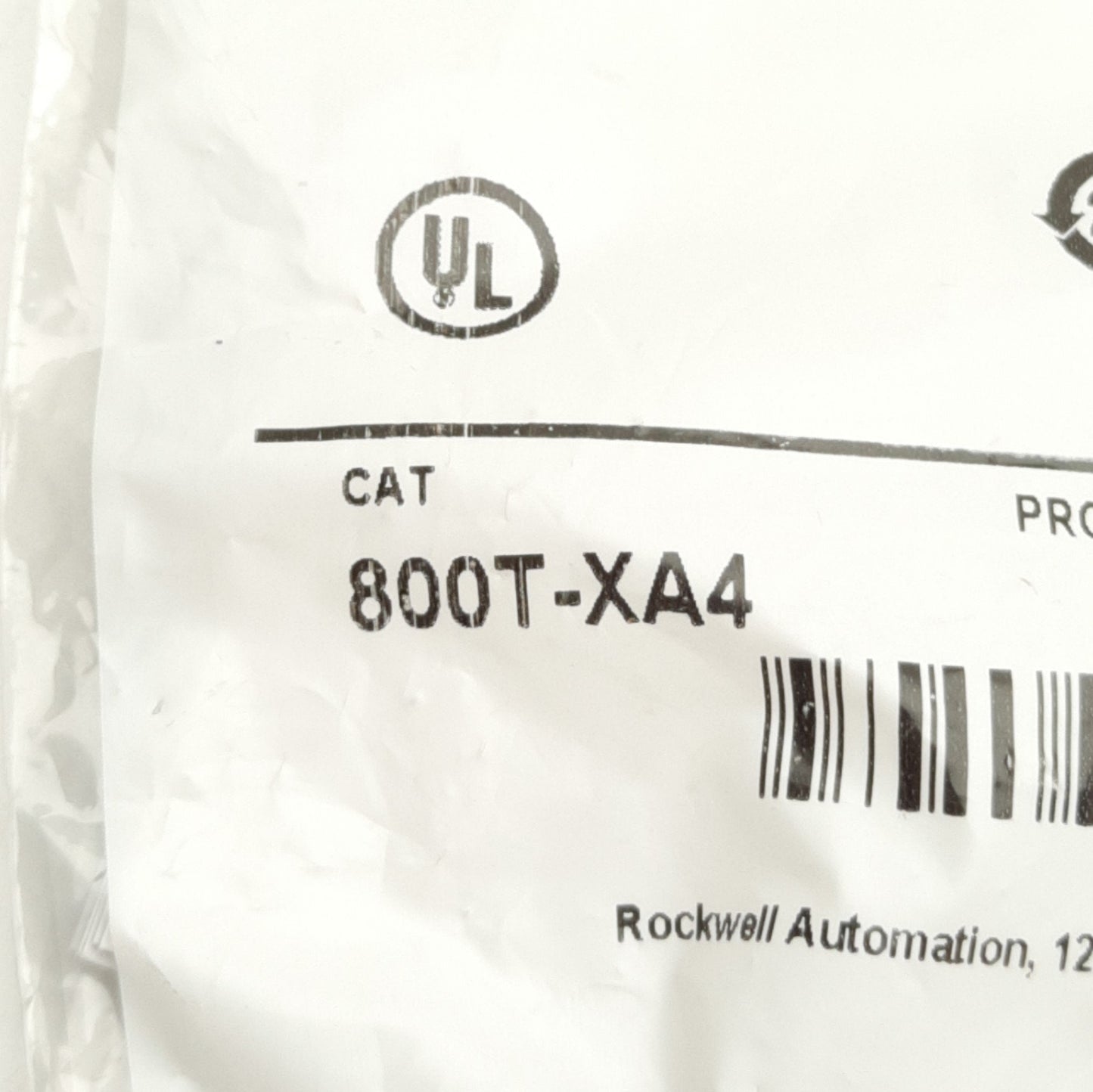 New Allen Bradley 800T-XA4 Pushbutton Contact Block, 2N.C., 10A 600V, 30mm