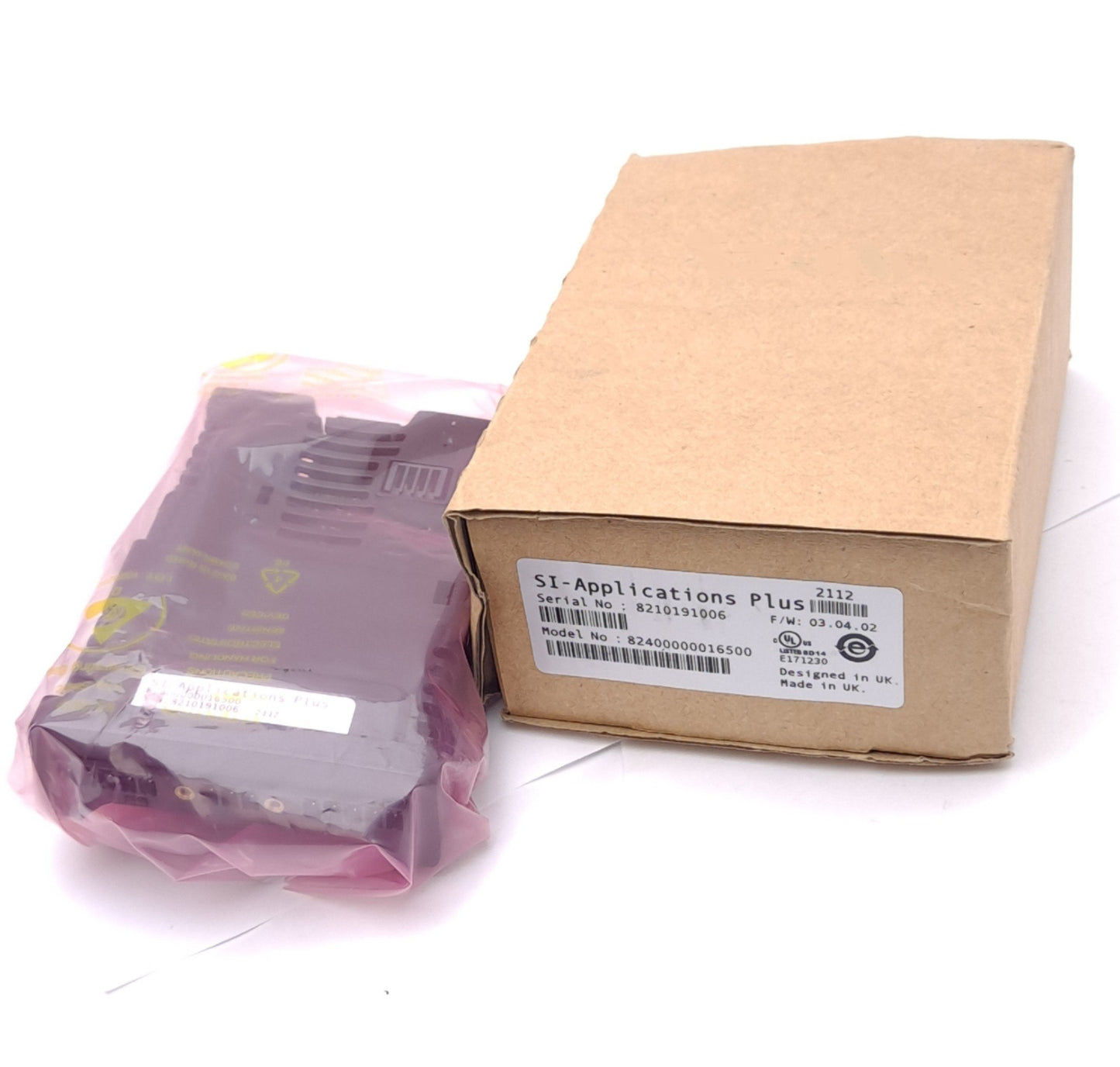 New SI Applications 82400000016500 Programming Module, 24VDC, 2 In/Out, 512kB Flash