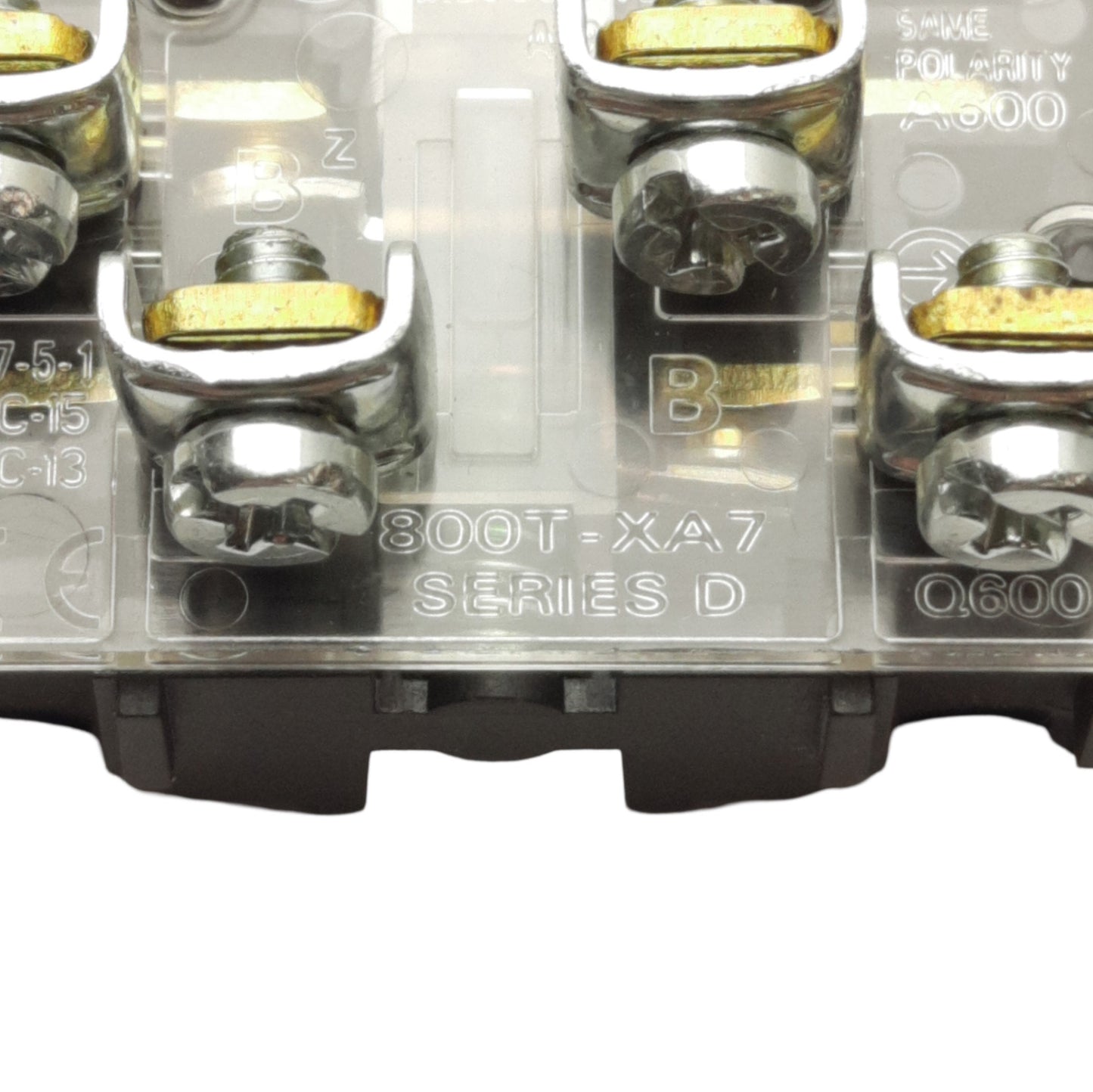 New – Open box Allen Bradley 800T-XA7 Pushbutton Contact Block, 1NO&1NCLB, 600V 10A, 30mm
