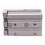 Used SMC MXS12-10 Slide Table, ø12mm Bore, 10mm Stroke, 0.15-0.7MPa, M5x0.8 Ports