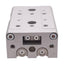 Used SMC MXS12-10 Slide Table, ø12mm Bore, 10mm Stroke, 0.15-0.7MPa, M5x0.8 Ports