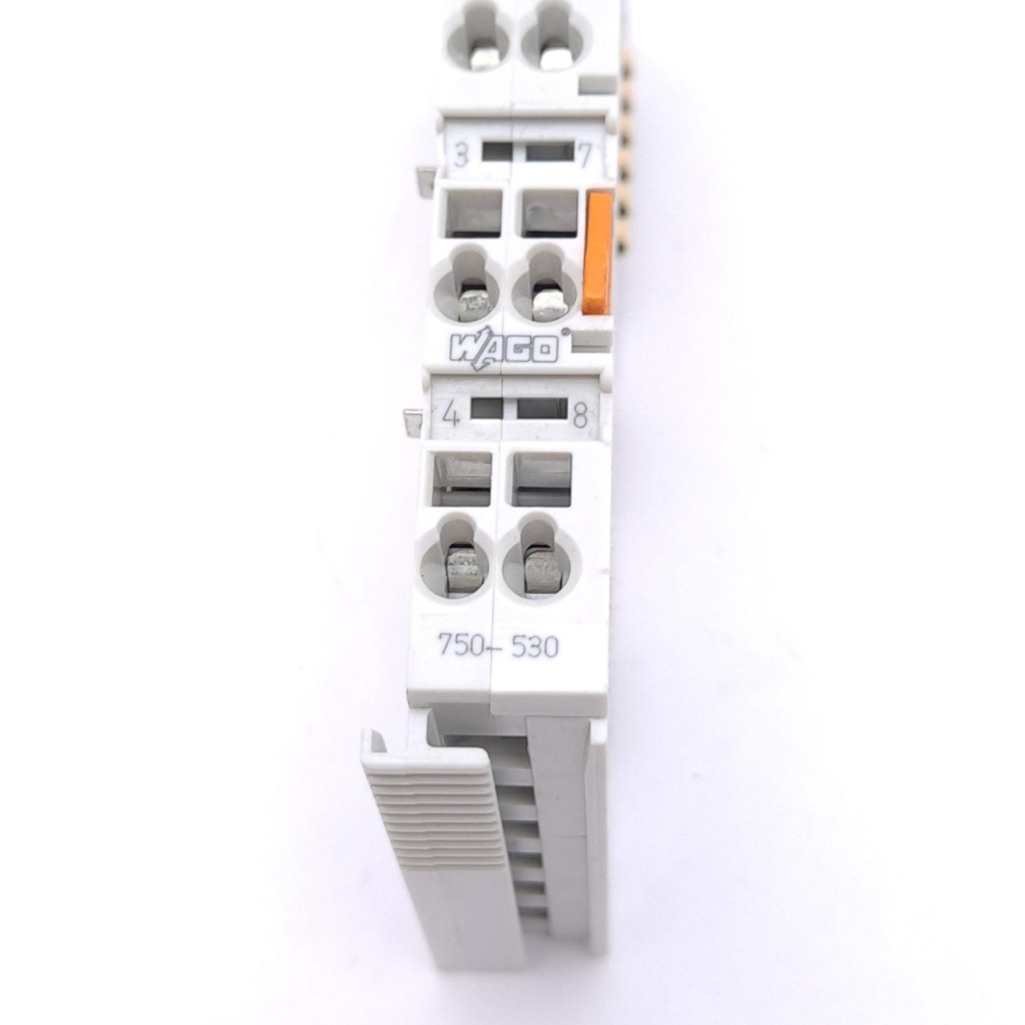 Used Wago 750-530 Digital Output Module, 8-Channel DO, 24VDC, 0.5A Out, DIN Rail