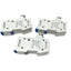 Used Lot of 3 Ferraz Shawmut US3J1 ULTRASAFE Fuse Holders, 30A 600V, Class J, 1-Pole