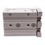 Used SMC MXS16-30 Slide Table, ø16mm Bore, 30mm Stroke, 0.15-0.7MPa, M5x0.8 Ports
