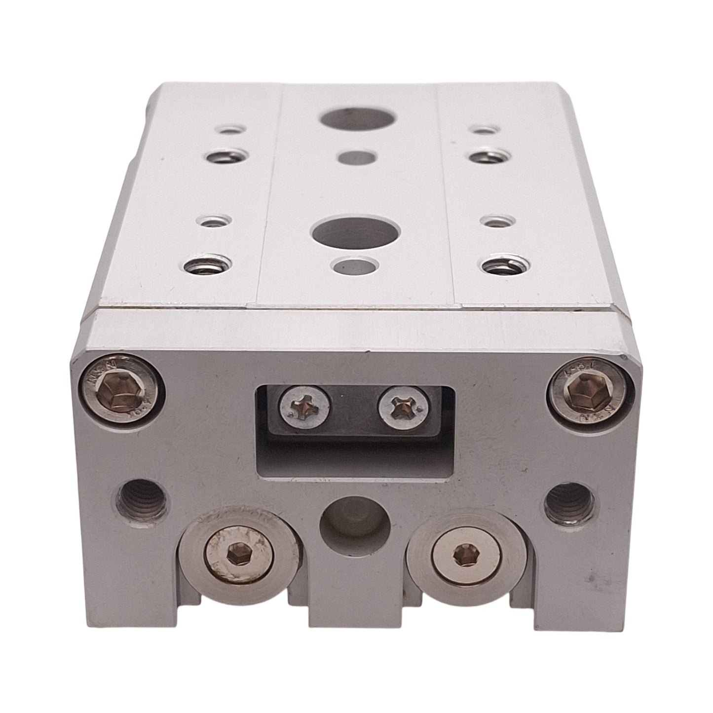 Used SMC MXS16-30 Slide Table, ø16mm Bore, 30mm Stroke, 0.15-0.7MPa, M5x0.8 Ports