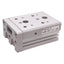 Used SMC MXS16-30 Slide Table, ø16mm Bore, 30mm Stroke, 0.15-0.7MPa, M5x0.8 Ports