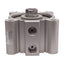 Used SMC CDQ2A80-5DZ Compact Cylinder, ø80mm Bore, 5mm Stroke, 1.0MPa, Rc3/8