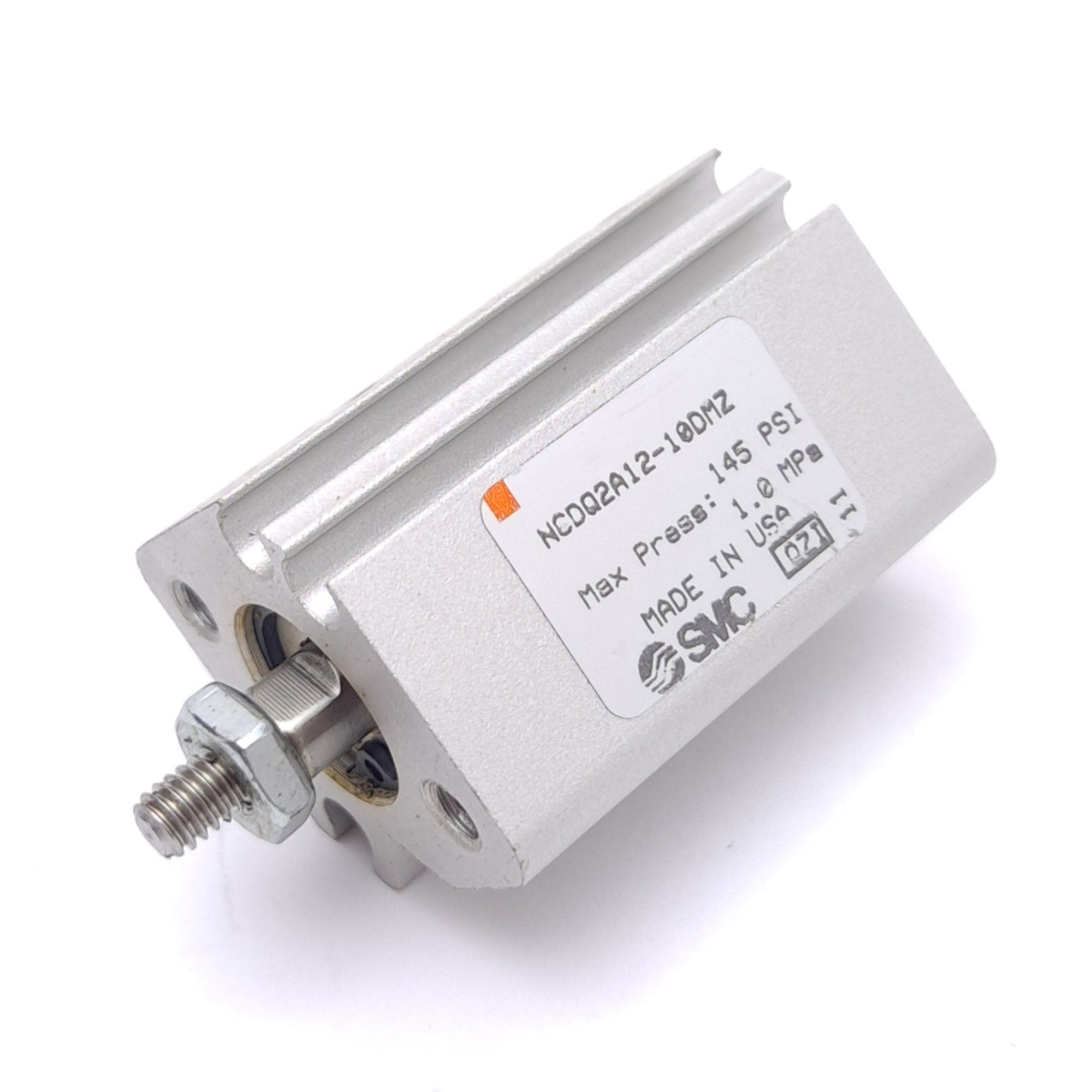 New – Open box SMC NCDQ2A12-10DMZ Compact Cylinder, ø12mm Bore, 10mm Stroke, M5x0.8, 1.0 MPa