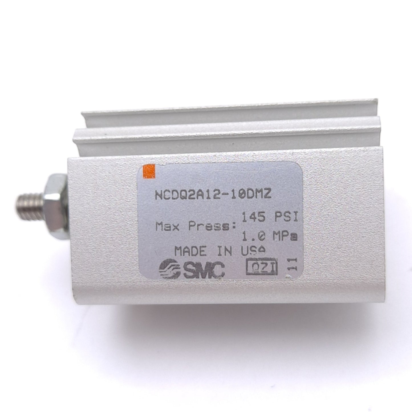 New – Open box SMC NCDQ2A12-10DMZ Compact Cylinder, ø12mm Bore, 10mm Stroke, M5x0.8, 1.0 MPa