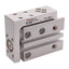 Used SMC MXH6-10 Pneumatic Slide Table, ø6mm Bore, 10mm Stroke, 0.7MPa, M5x0.8 Ports