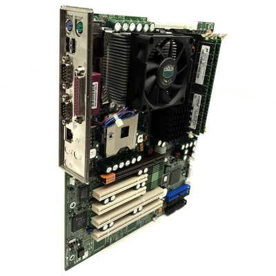 Used Supermicro X5DAL-G Motherboard & CPU, Intel Xeon 2.4GHz, 512MB, AGP, PCI, PCI-X