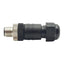 New Lumberg Automation RSC 8/9 Sensor Connector, M12 8-Pin Male, 30VAC/VDC 2A