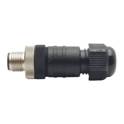 New Lumberg Automation RSC 8/9 Sensor Connector, M12 8-Pin Male, 30VAC/VDC 2A
