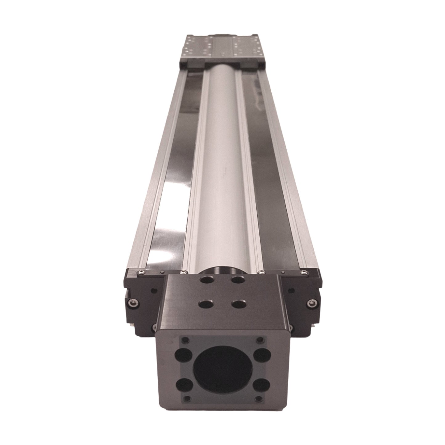 Used Parker 406700XRMSD2H1L1C1M4 Linear Actuator, 5mm Lead, 700mm Travel, NEMA 34