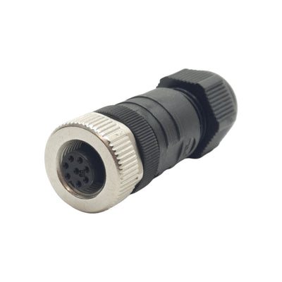 New Lumberg Automation RKC 8/9 Sensor Connector, M12 8-Pin Female, 30VAC/VDC 2A