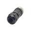 New Lumberg Automation RKC 8/9 Sensor Connector, M12 8-Pin Female, 30VAC/VDC 2A