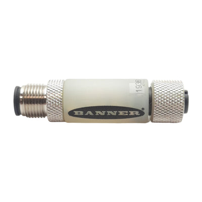 New Banner S15LGYPQ Sensor Status Indicator, M12 4-Pin Male, M12 5-Pin Female, 30VDC