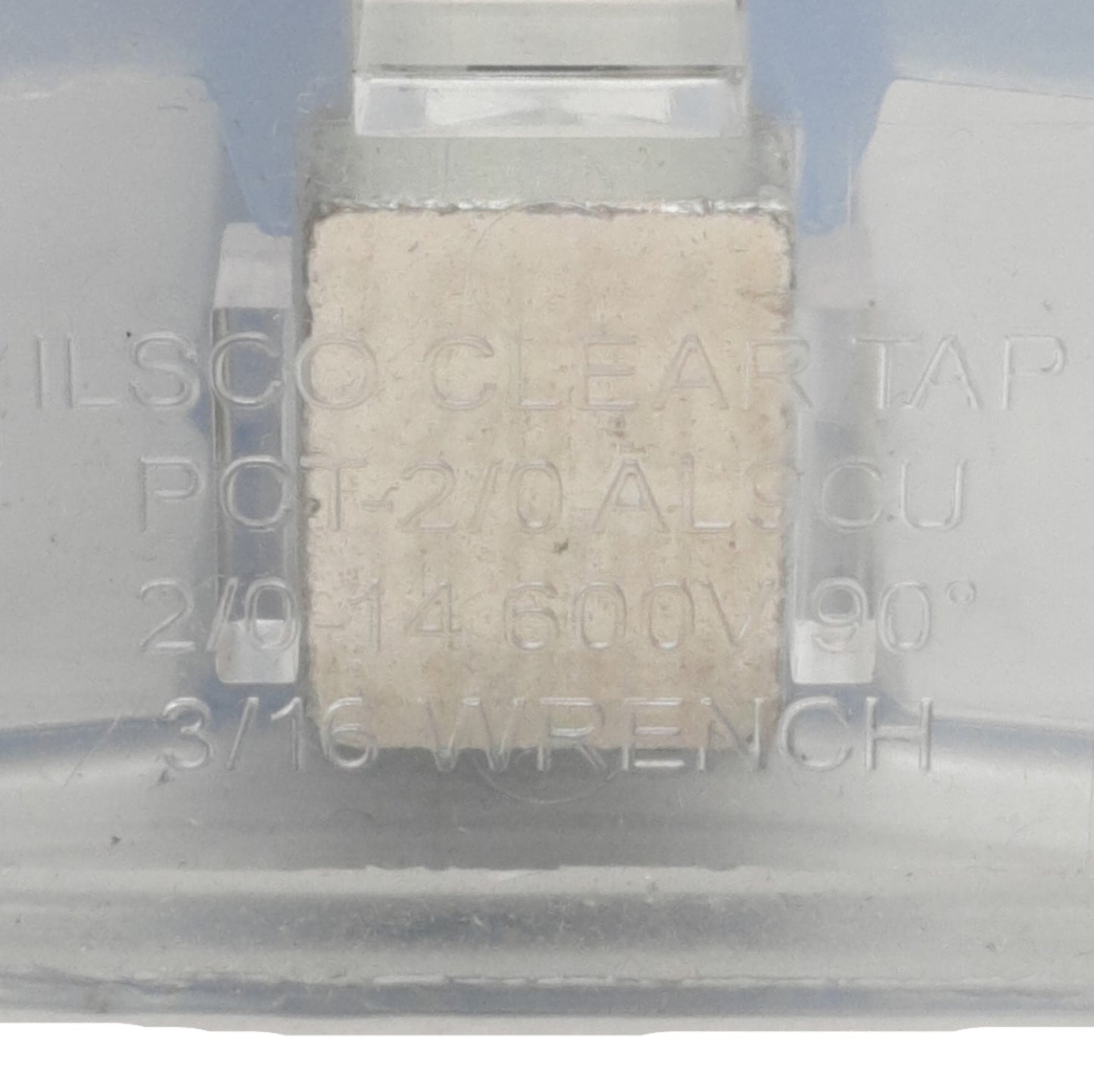 New Ilsco PCT-4-2/0 Cleartap Insulated Aluminum Connector, 4-Port, 600V 195A Max