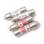Used Lot of 4 Littelfuse KLDR-010 Class CC Fuses, 10A 600VAC, 200kA Interrupt