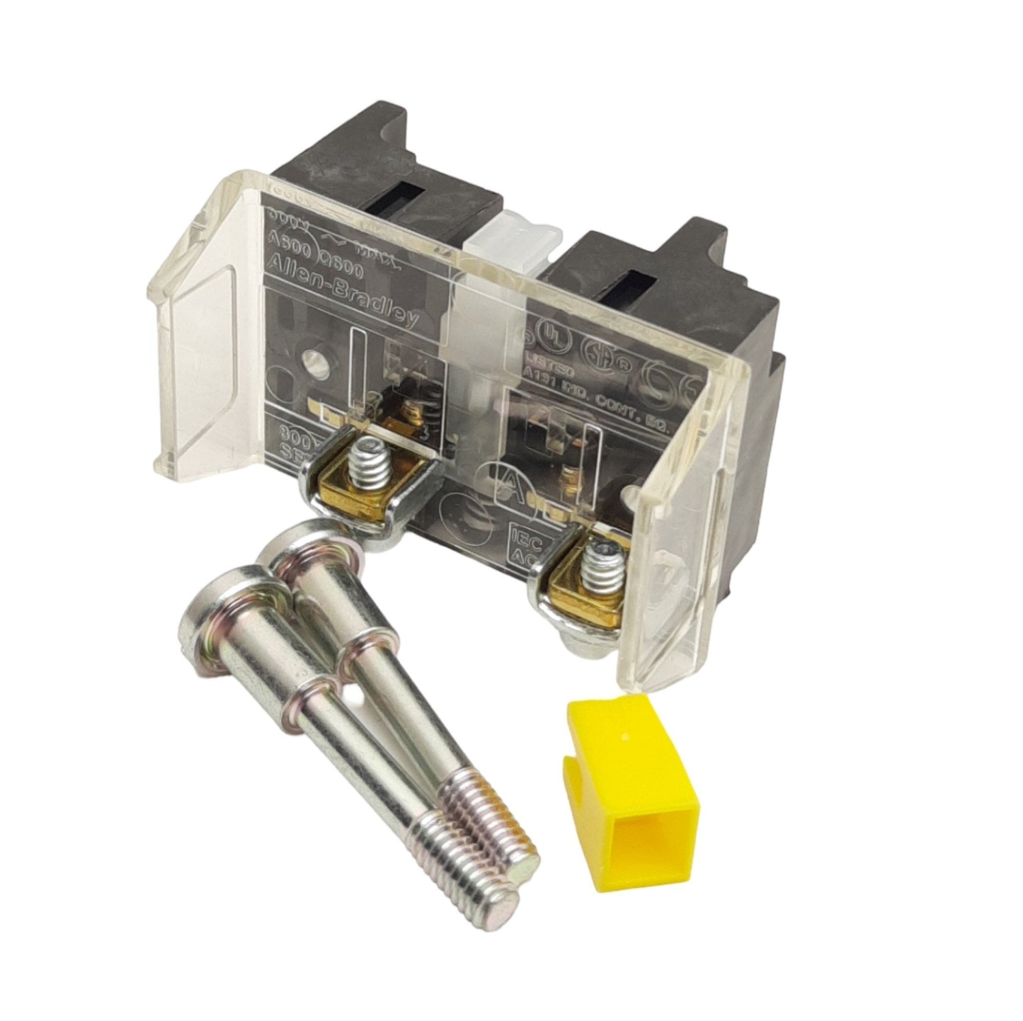 New Allen Bradley 800T-XD1 Shallow Contact Block 1x NO 600VAC 10A, Type 4/13 30mm